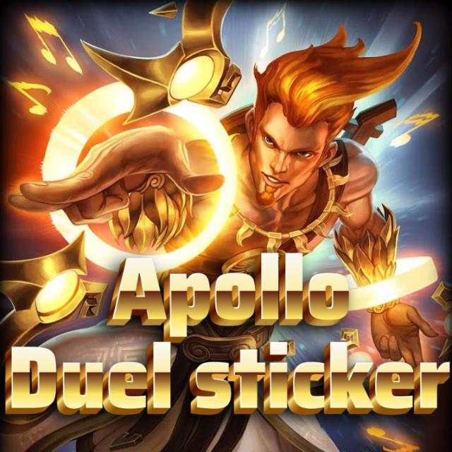 APOLLO DUEL STICKERS