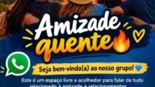 Amizades coloridas whatsapp