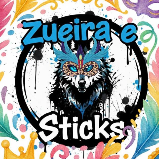 Zueira e stickers