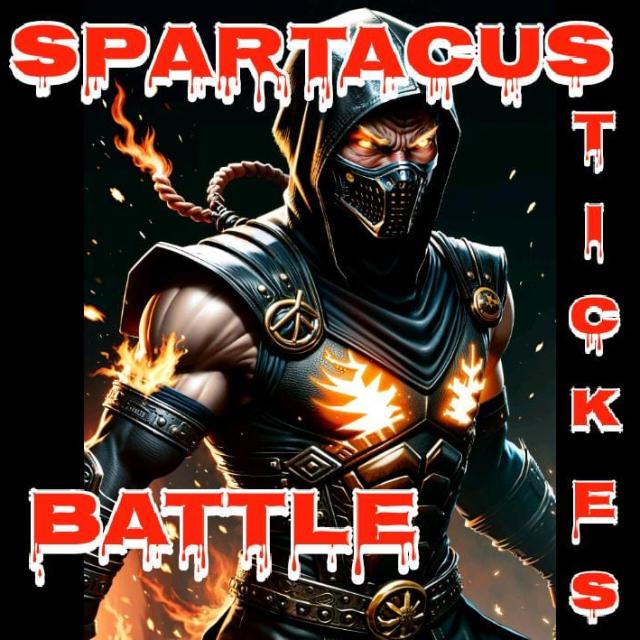 SPARTACUS STICKERS BATTLE