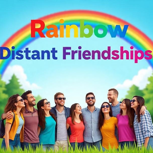 Arco íris Amizades A Distancia