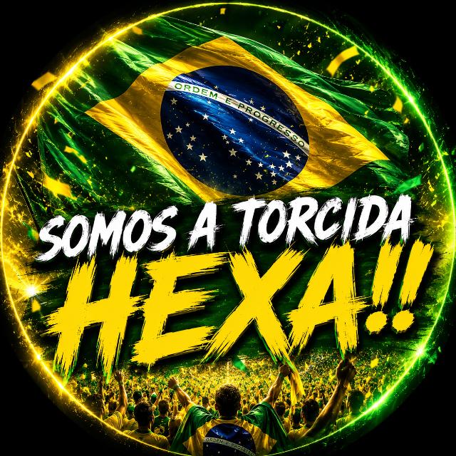 TORCIDA HEXA!!⚽🏆🇧🇷