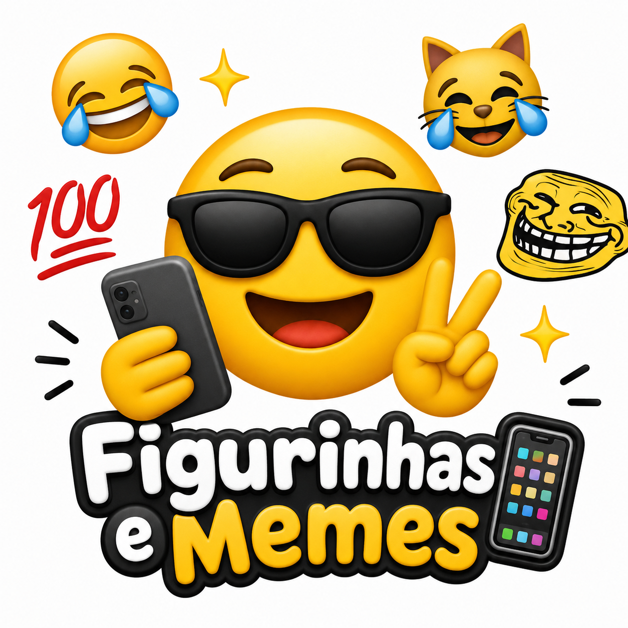 Figurinhas e Memes 📲